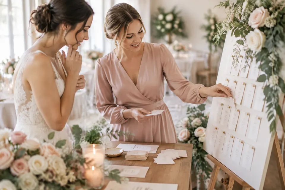 How to Make a Wedding Seating Chart