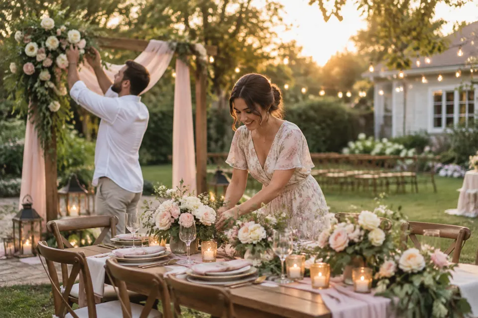 How to Plan a Backyard Wedding