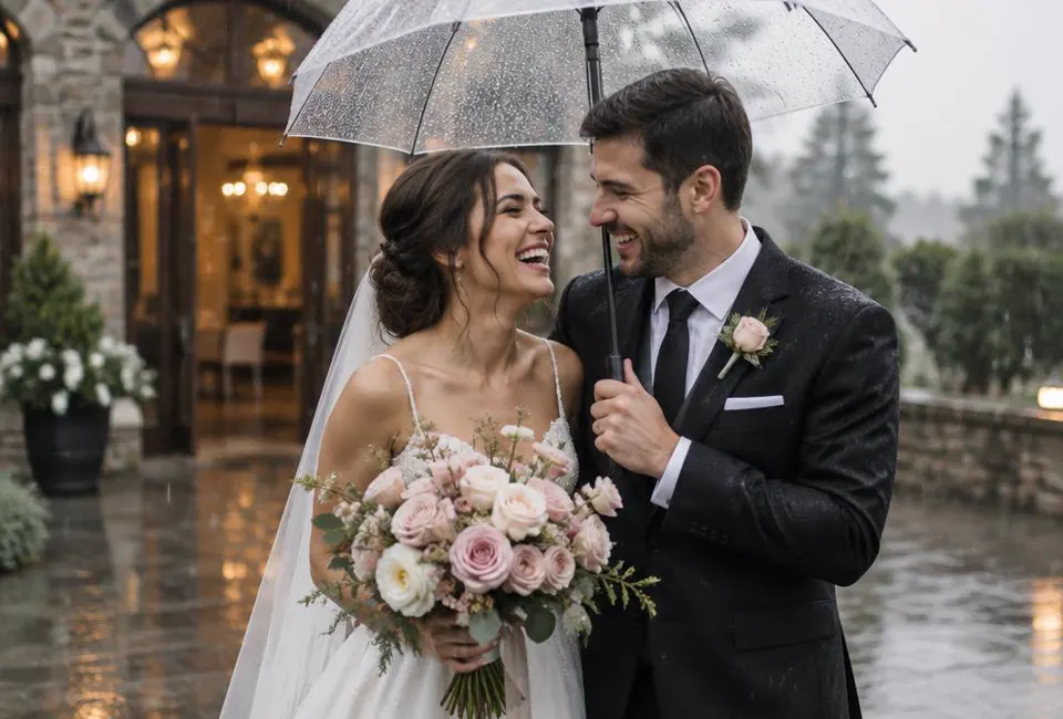 Rainy Wedding Day Plan