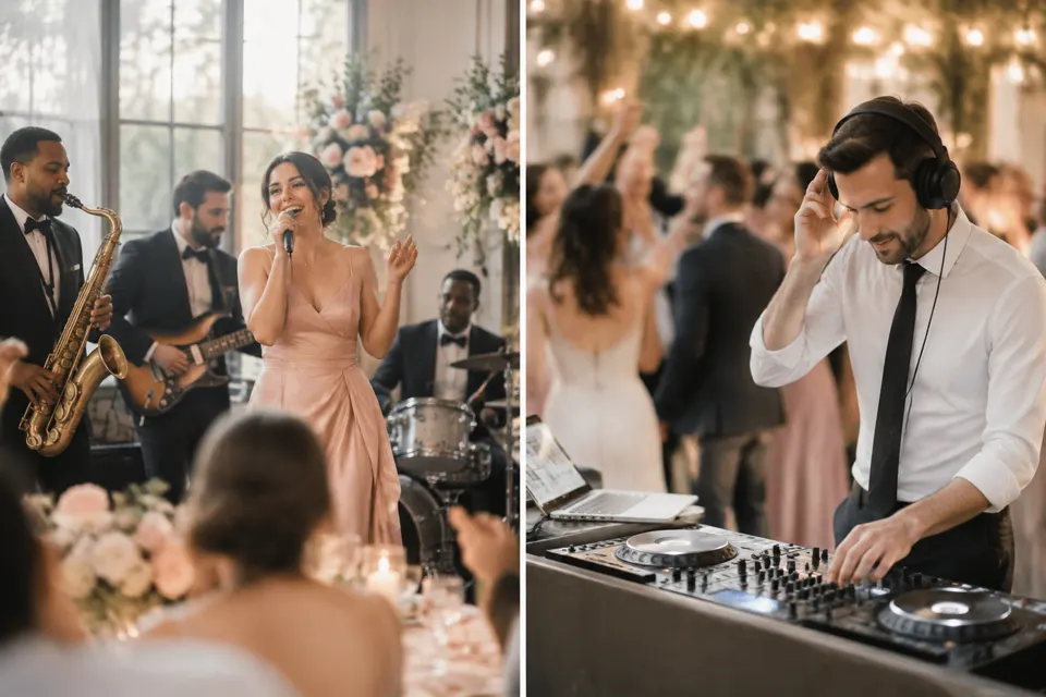 Wedding Band Versus DJ